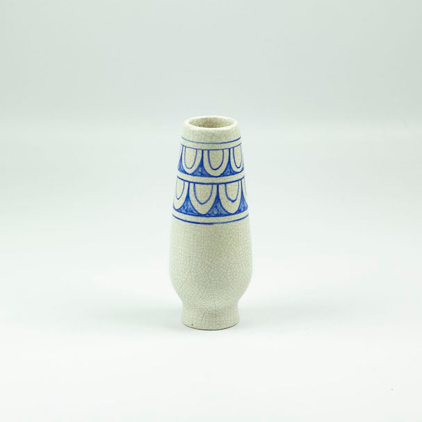 Jarrón cerámica esmaltada. 1970's