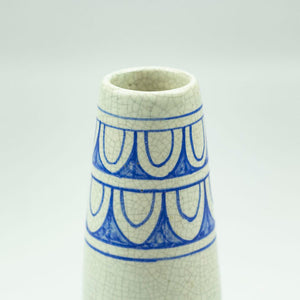 Jarrón cerámica esmaltada. 1970's