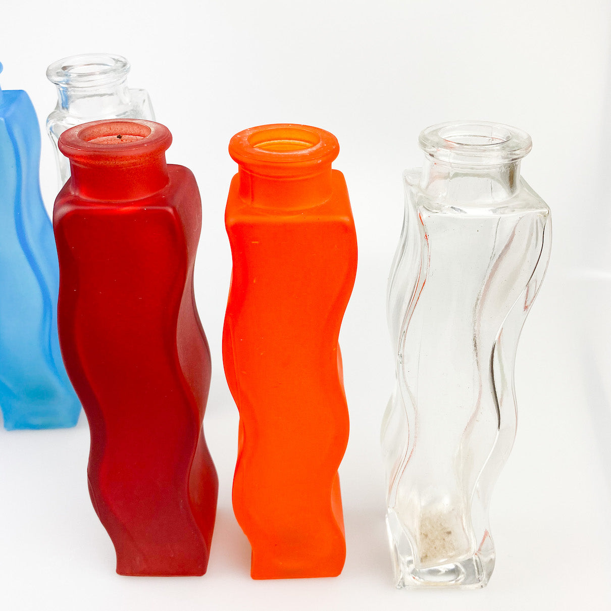 Set of Wavy Skämt Vases from Ikea design by Sigga – falsotecho