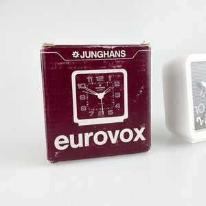Reloj despertador Junghans Eurovox, 1980's