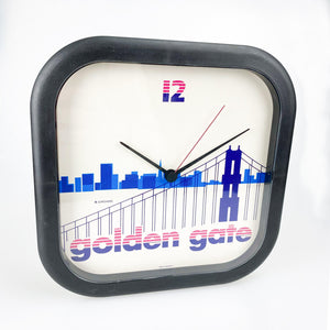 Reloj de pared Junghans Golden Gate, 1980's - falsotecho
