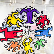 Load image into Gallery viewer, Keith Haring transparent bag, 1986.
