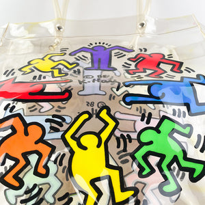 Bolsa transparente Keith Haring, 1986.