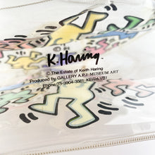 Load image into Gallery viewer, Keith Haring transparent bag, 1986.
