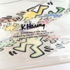 Bolsa transparente Keith Haring, 1986.