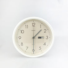 이미지를 갤러리 뷰어에 로드 , Reloj de pared Kienzle con calendario, 1980&#39;s - falsotecho
