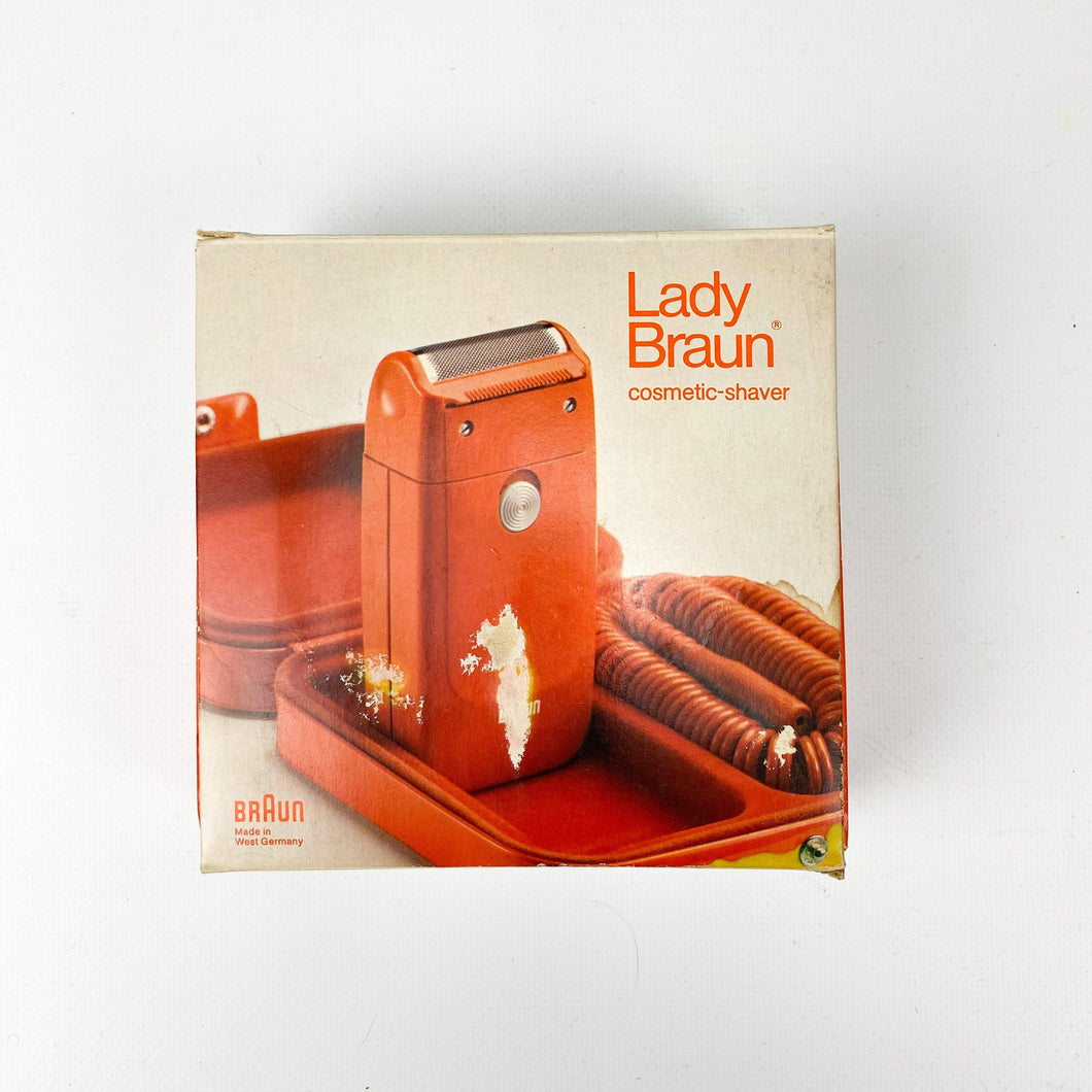 Maquinilla Afeitar Lady Braun 5650 diseño de Florian Seiffert, 1972. - falsotecho