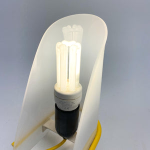 Lámpara de sobremesa plástico, 1980's - falsotecho