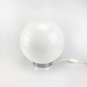 Lámpara bola de cristal vintage. 1980's - falsotecho