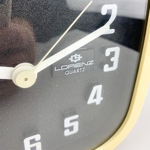 Lorenz wall clock, 1970's