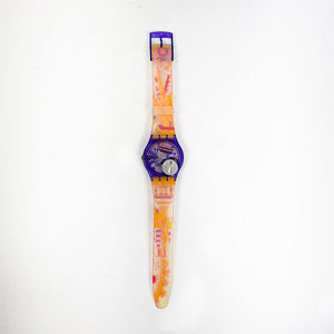 Swatch Rara Avis, GV103 diseño de Matteo Thun, 1991.