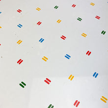 Cargar imagen en el visor de la galería, Bandeja metálica con colores primarios, 1980&#39;s
