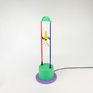 Lámpara de escritorio Metalspot halógena en colores primarios, 1980's