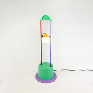 Lámpara de escritorio Metalspot halógena en colores primarios, 1980's