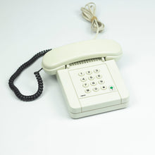 Cargar imagen en el visor de la galería, Teléfono Miram 100 diseño de George Sowden para Olivetti en 1988. Fabricado por Amper.
