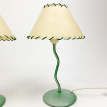 Cargar imagen en el visor de la galería, Pareja de lámparas de sobremesa, 1980&#39;s - falsotecho
