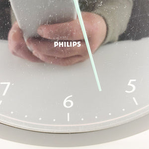 Reloj de pared Philips HR 5610, 1980's
