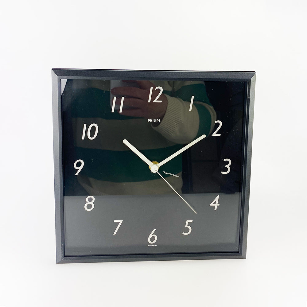 Reloj de pared Philips HR 5601, 1980's