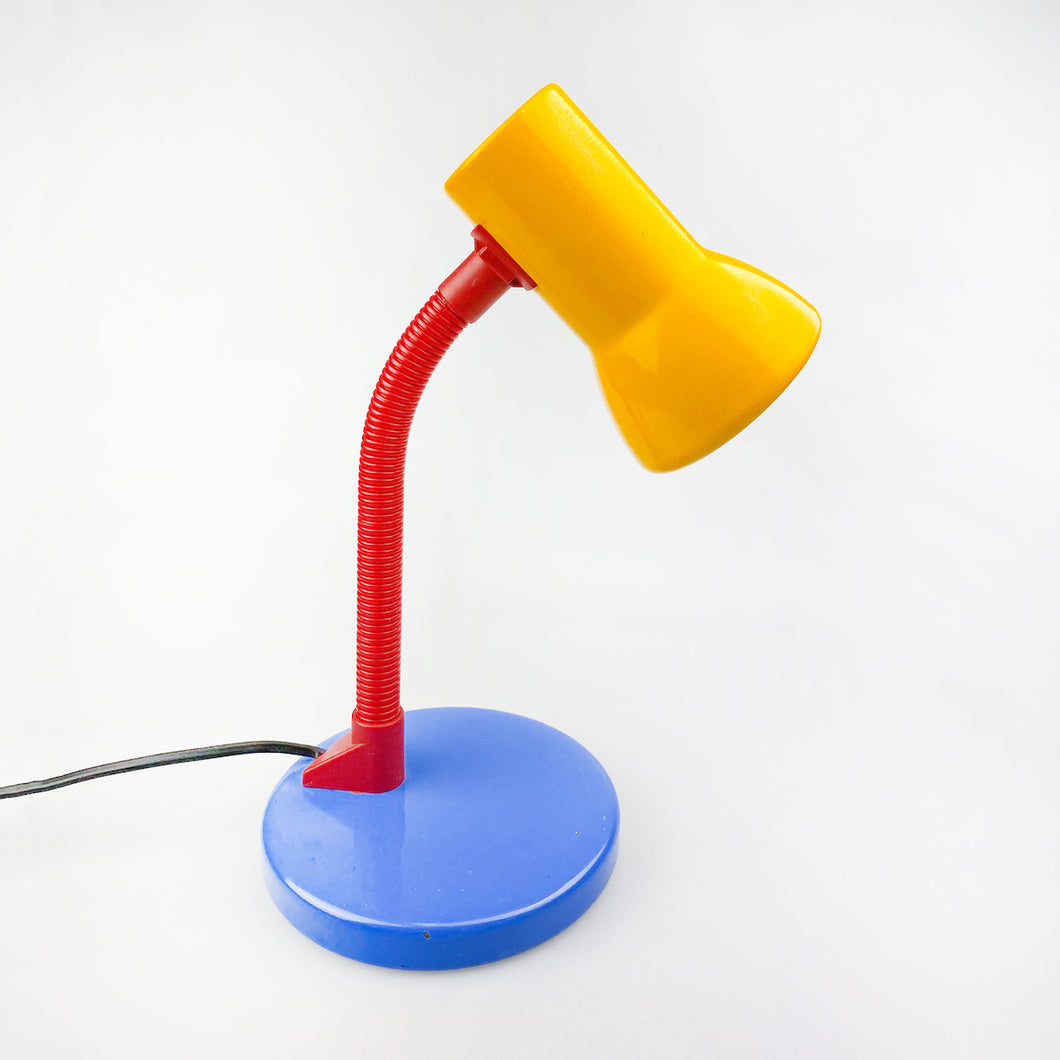 Table lamp in primary colors, 1980's 