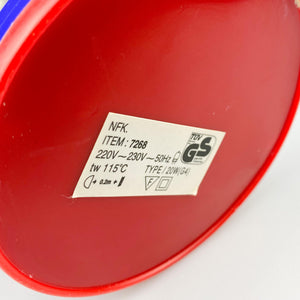 Lámpara de sobremesa NFK colores primarios, 1990's - falsotecho