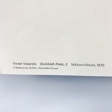 Charger l&#39;image dans la galerie, Sérigraphie Quasar-Paal-2, Victor Vasarely, 1970.
