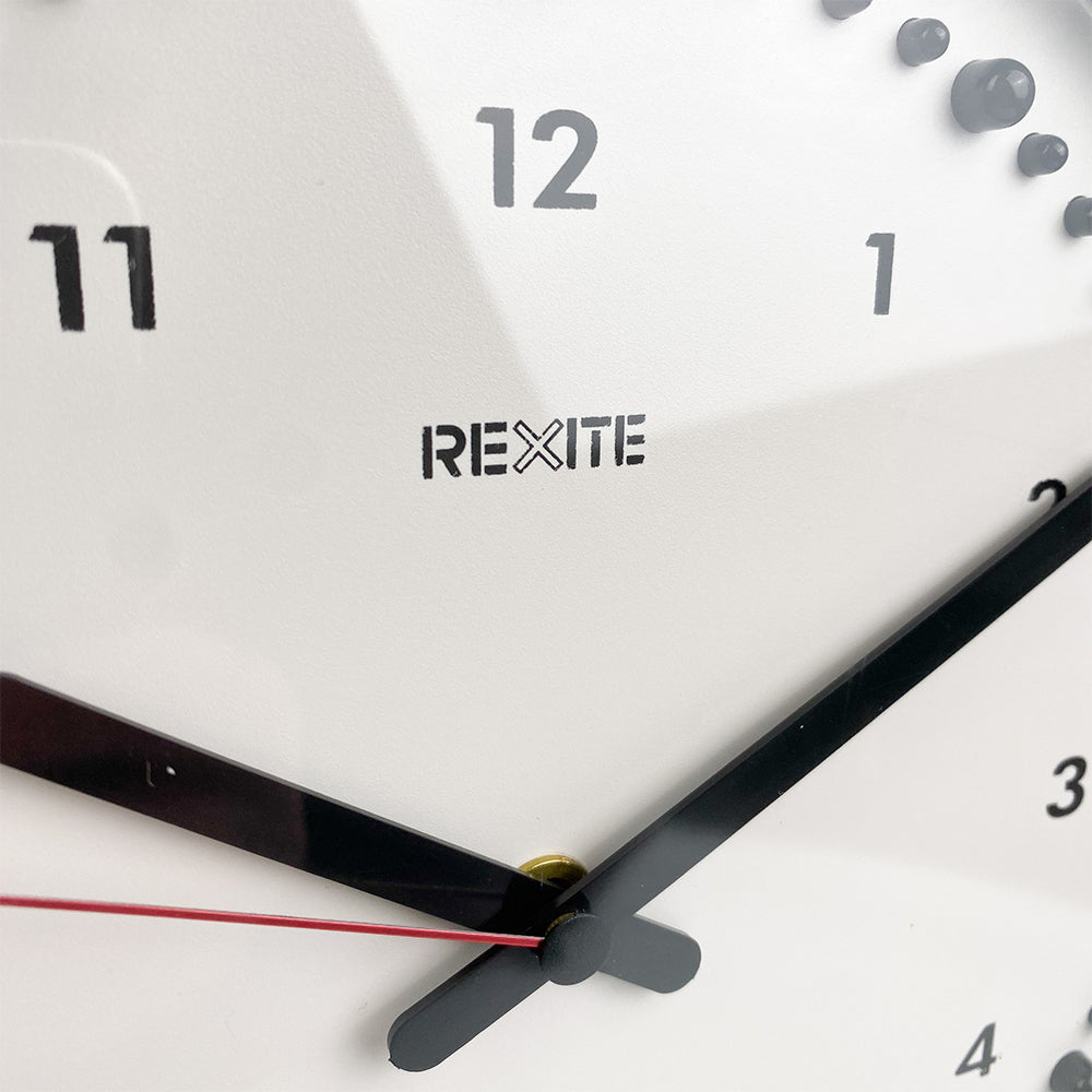 REXITE ZERO 980 イタリア　ヴィンテージ 80年代　壁掛時計 Rexite Wall Clock model Zero 980 design by Barbieri and Marianelli