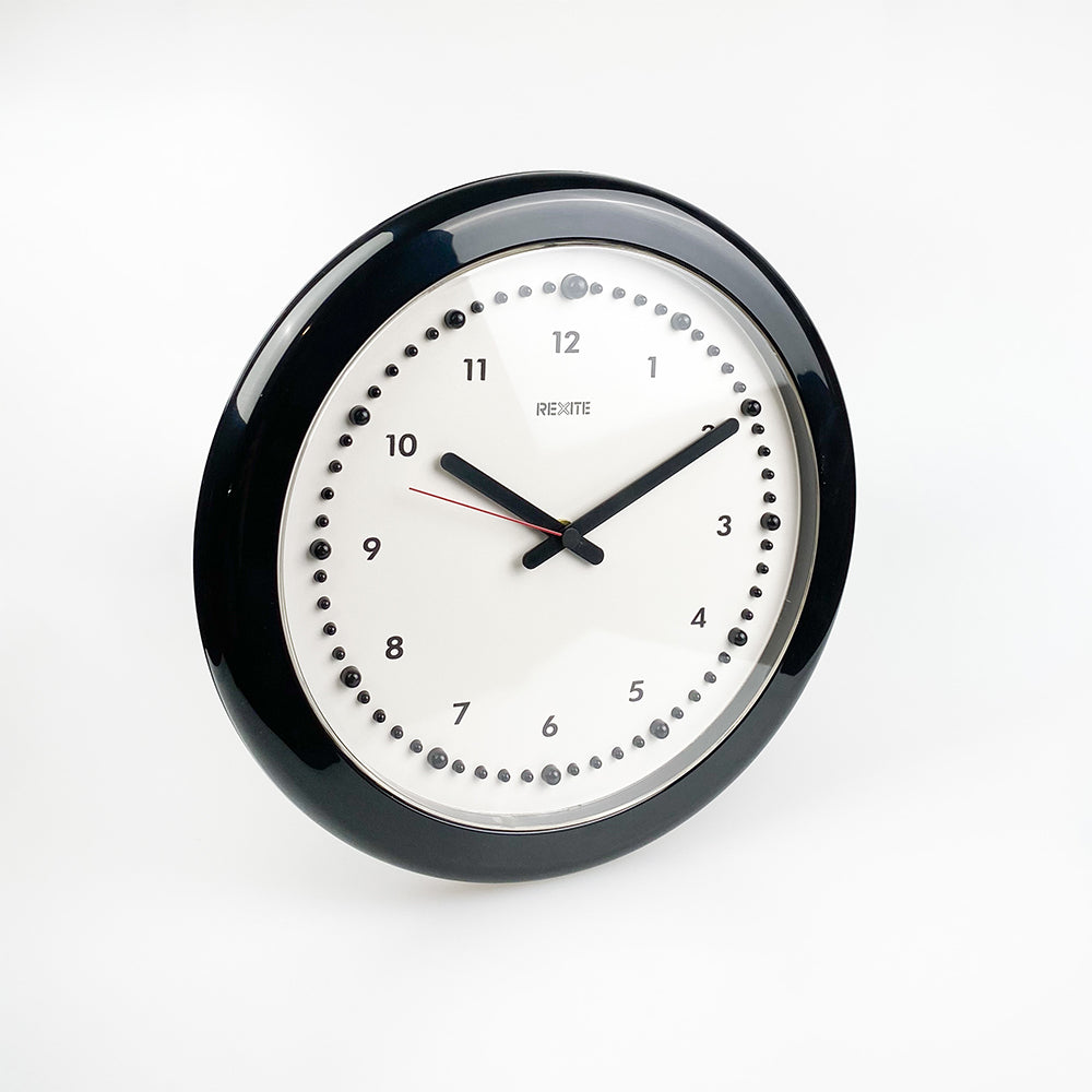 Rexite Wall Clock model Zero 980 design by Barbieri and Marianelli