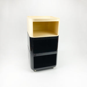 Mueble Componibili cuadrado diseño de Anna Castelli Ferrieri, Kartell 1967 fabricado por Samoes. - falsotecho
