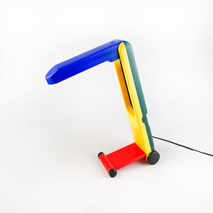 Shortes Lite Table Lamp, Primary Colors, 1990's