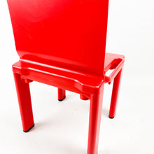 이미지를 갤러리 뷰어에 로드 , 1979년 Kartell을 위해 Centrokappa가 디자인한 Sistema Scuola 의자.
