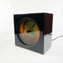 Charger l&#39;image dans la galerie, Horloge de cheminée Spectrum Black-Hole fabriquée par Shimoda Electric, Japon.
