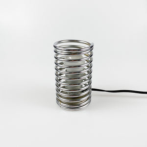 Lampe de table en spirale, années 1970