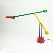 Load image into Gallery viewer, Stilplast lamp made in Italy, 1980&#39;s Memphis style Primary colors.
