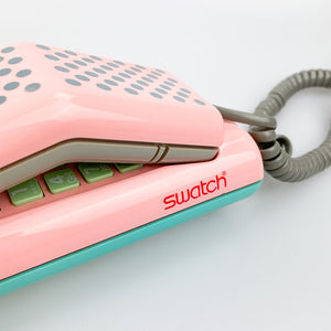 Deluxe Swatch Twinphone Phone, 1989.