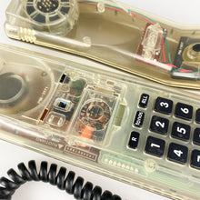 Cargar imagen en el visor de la galería, Teléfono Swatch Twinphone Negro ahumado, 1989.
