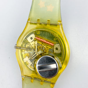 Reloj Swatch Wild Laugh diseño de Yue Minjun, 1995. - falsotecho