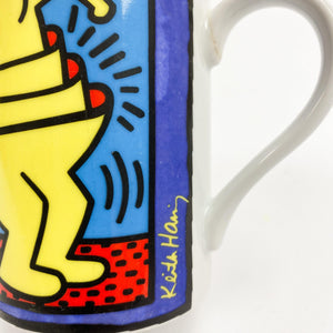 Pareja de tazas Keith Haring, Konitz, 1990's - falsotecho