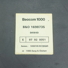 Cargar imagen en el visor de la galería, Teléfono Bang &amp; Olufsen Beocom 1000 diseño de Lone and Gideon Lindinger-Loewy 1980&#39;s
