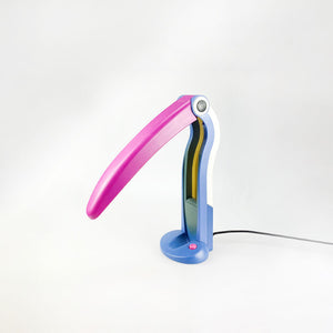 Toucan Lamp, Tungslite, H.T. Huang 1980s Blue / Pink