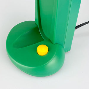 Toucan Lamp, Tungslite, H.T. Huang. 1980s Yellow / Green