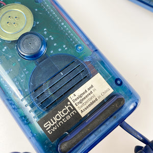 Swatch Twinphone Blue telephone, 1989.