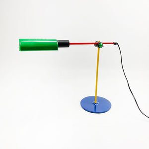 Lámpara de escritorio Veneta Lumi, Italia 80's