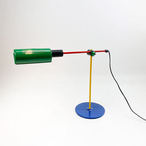Lámpara de escritorio Veneta Lumi, Italia 80's